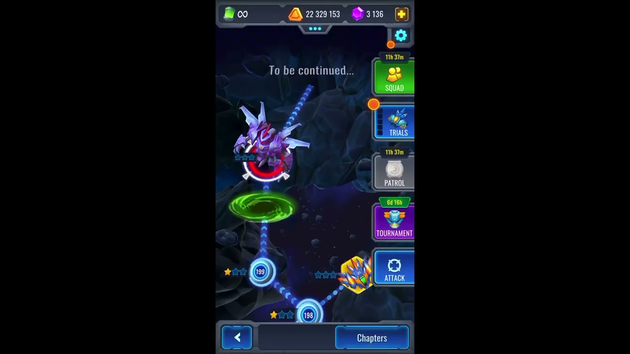 Stage 200 ( easy ) boss Vanguard  ：Meteor + Pleiad + Blizzard ( V.10)