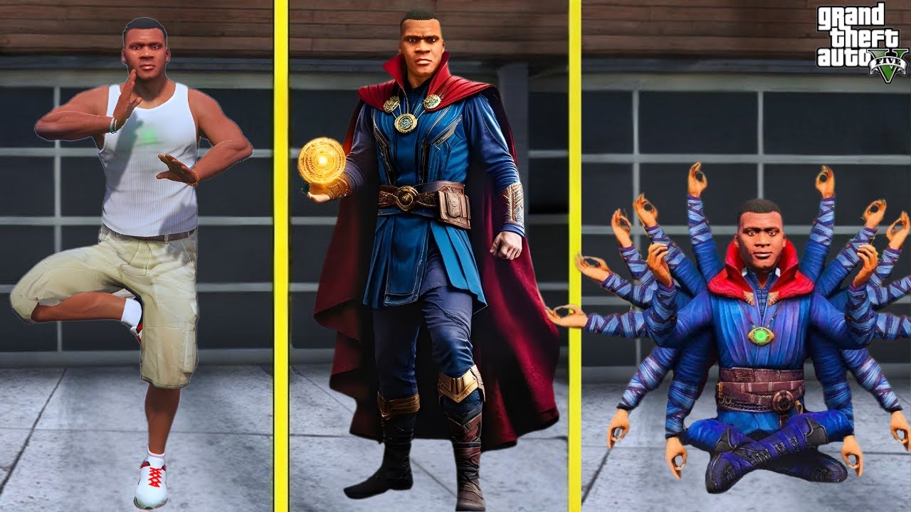 Franklin Becomes Doctor Strange in GTA 5