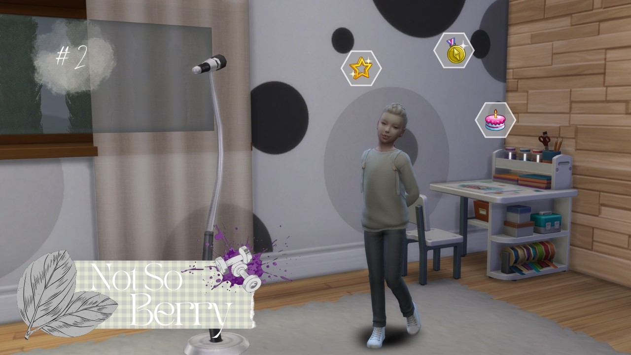 Not So Berry Challenge - Grey #2 (The Sims 4)