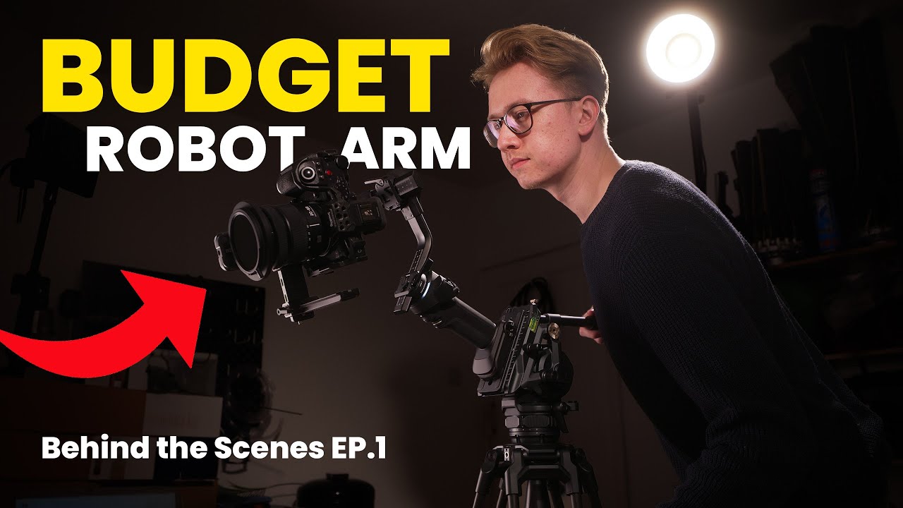 Making a BUDGET Robot Arm 🤖 Behind The Scenes - Ep.1