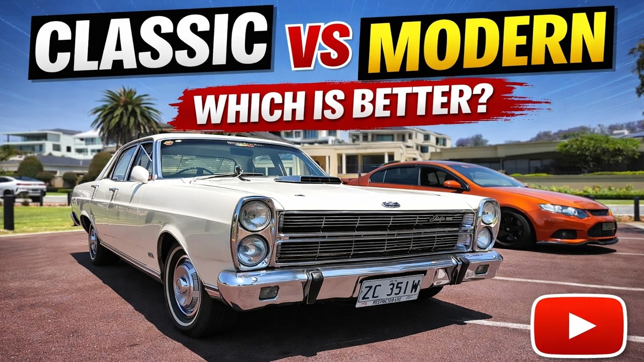 427 Stroker Fairlane против 785-сильного FG XR6 Turbo – соперничество отца и сына!