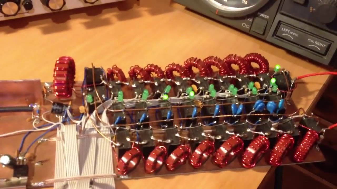 K3NG Arduino Antenna Tuner Demonstration