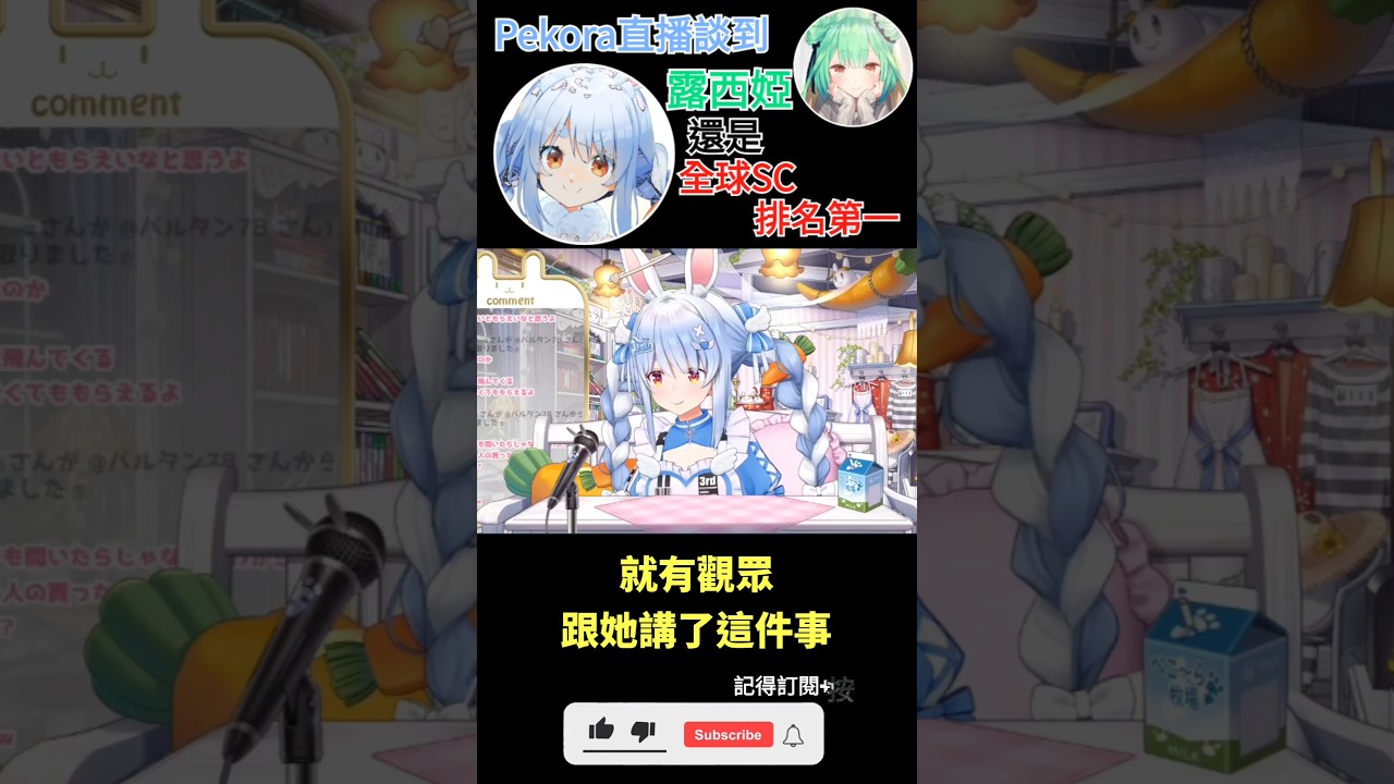 【一分鐘VT情報】全球Vtuber【總SC排名】第一名還是露西婭？【煜翔】#shorts #vtuber #hololive