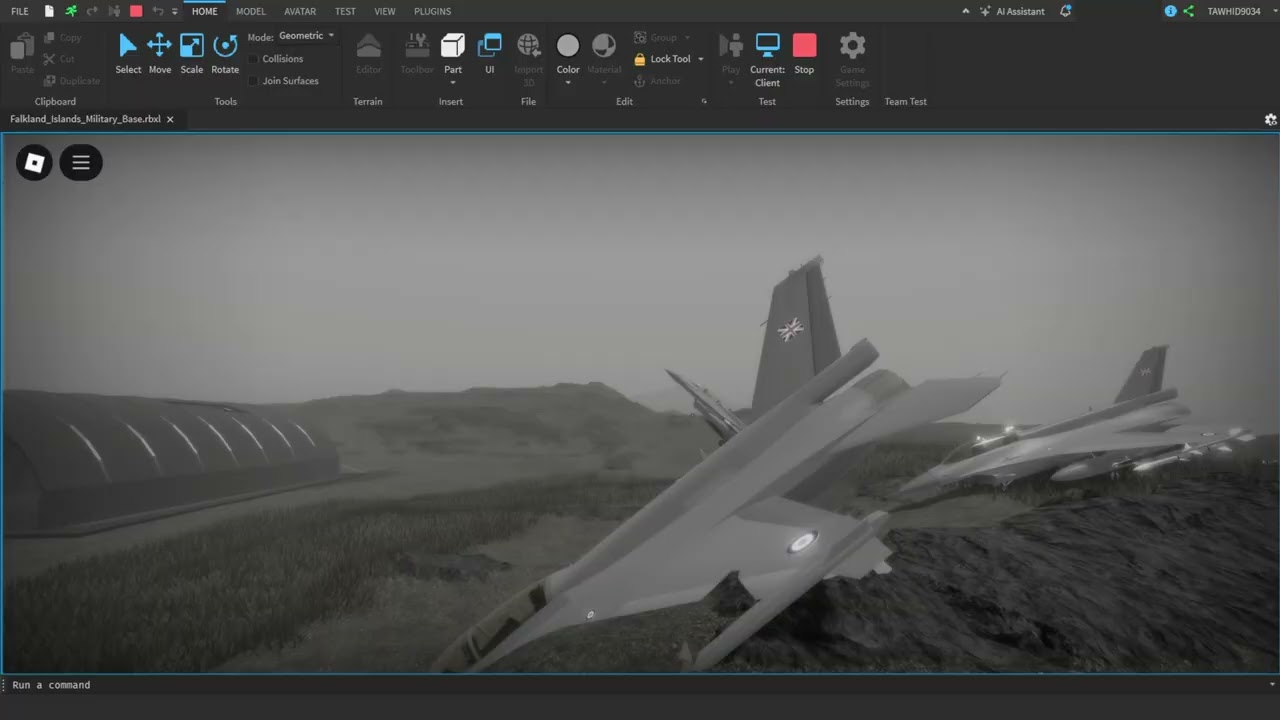 Falkland Islands Military Base Showcase