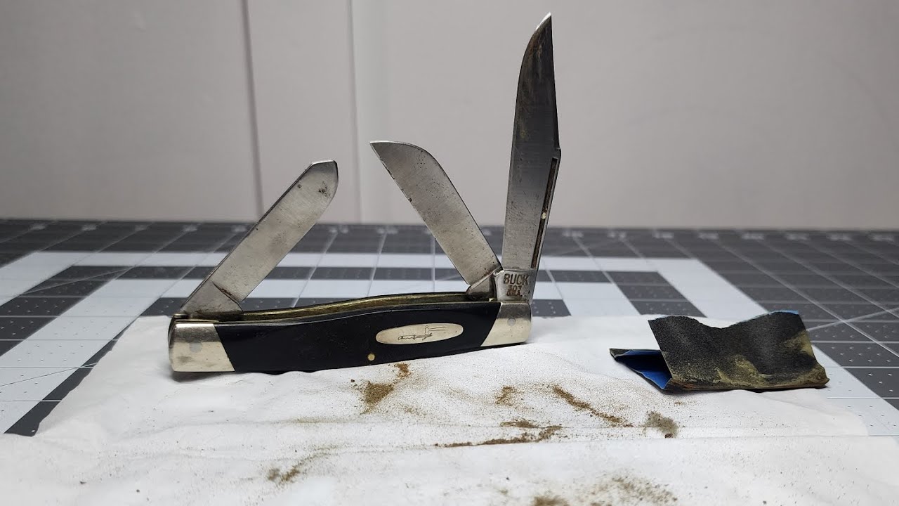 Camillus made Buck 307 restoration part 1