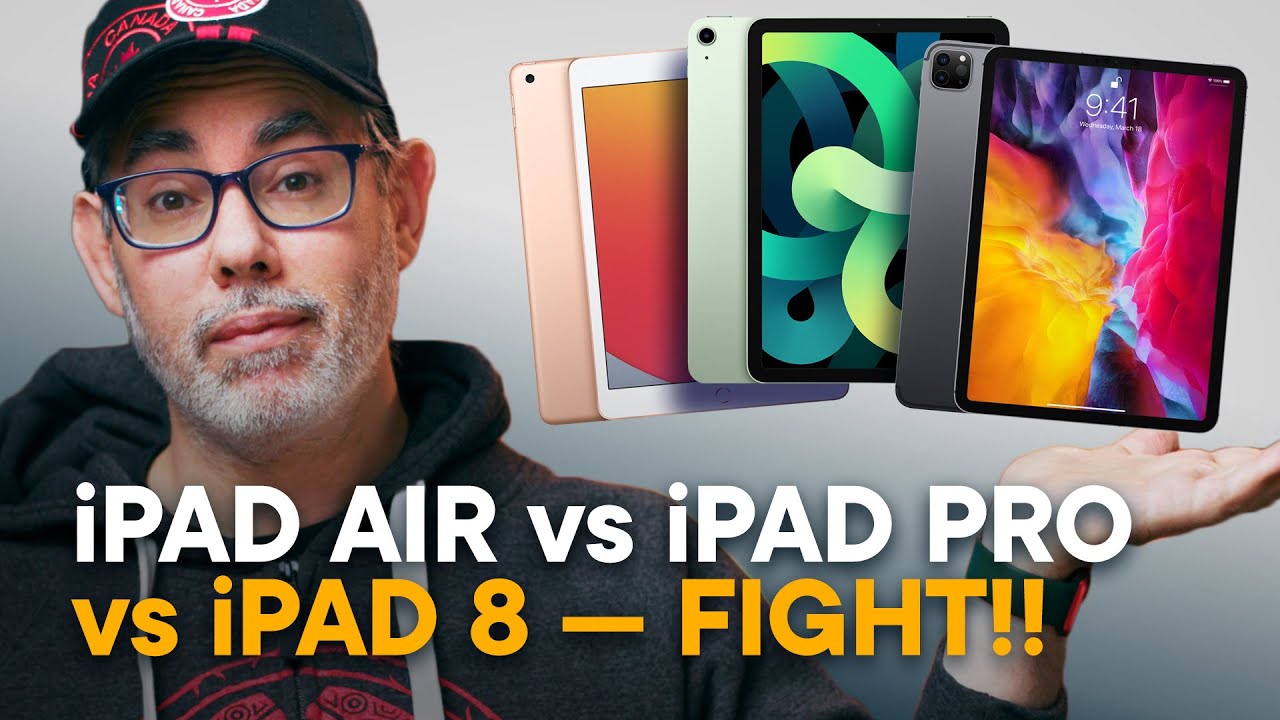 iPad Air 4 vs iPad Pro 11 vs iPad 8 — Buy This One!