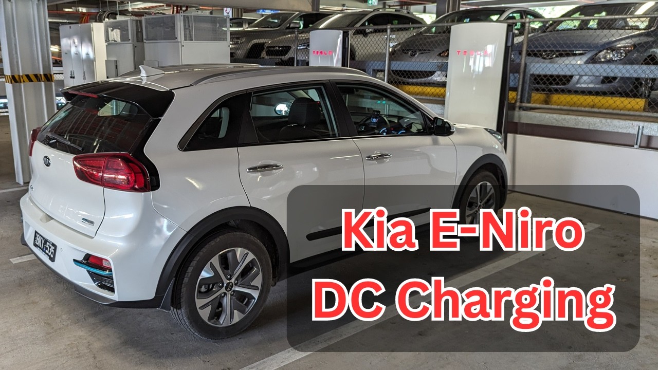 DC Charging My Kia Niro - At A Tesla Supercharger In Australia