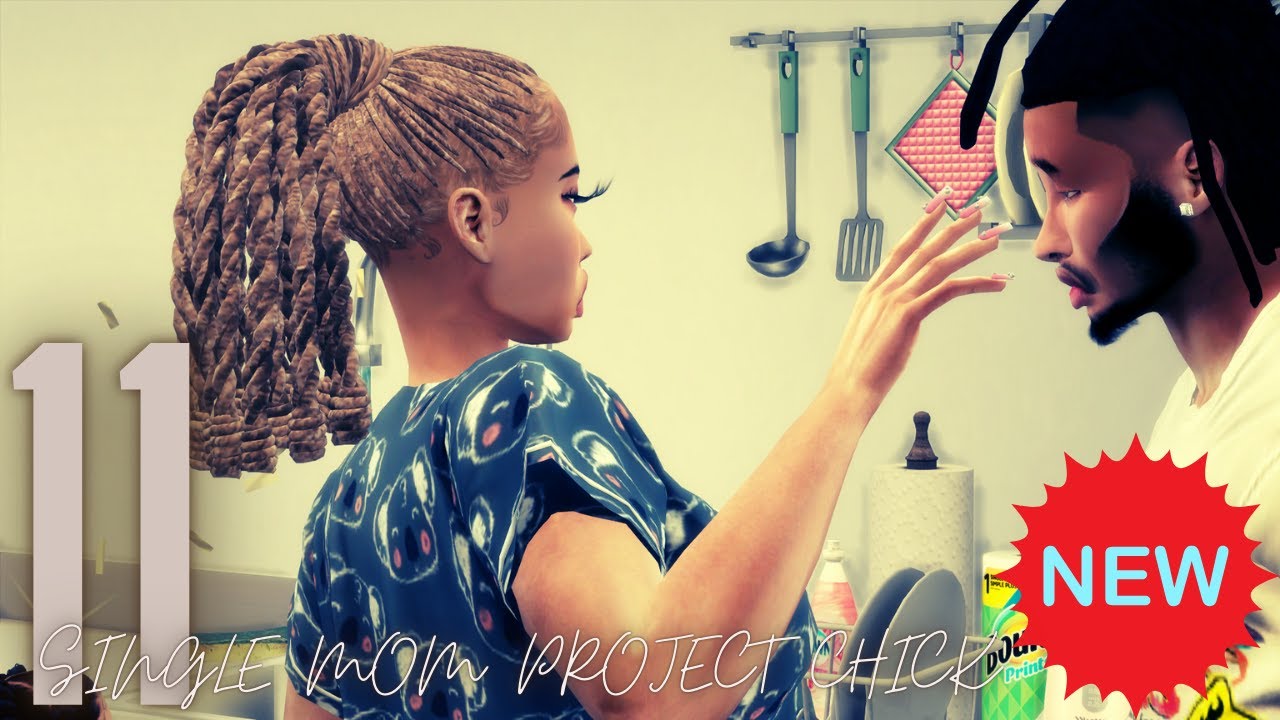 🌈BRAND NEW🌈DEADBEAT DADDY‼️🤬||SINGLE MOM PROJECT CHICK S1EP11|| #singlemom #sims4 #thesims4 #sahm