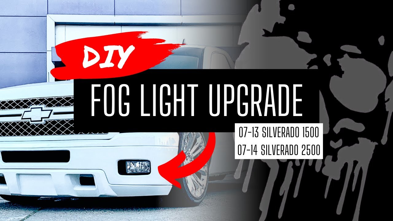 How to Add and Install Fog Lights on 07-13 Silverado 1500 or 07-14 Silverdo 2500