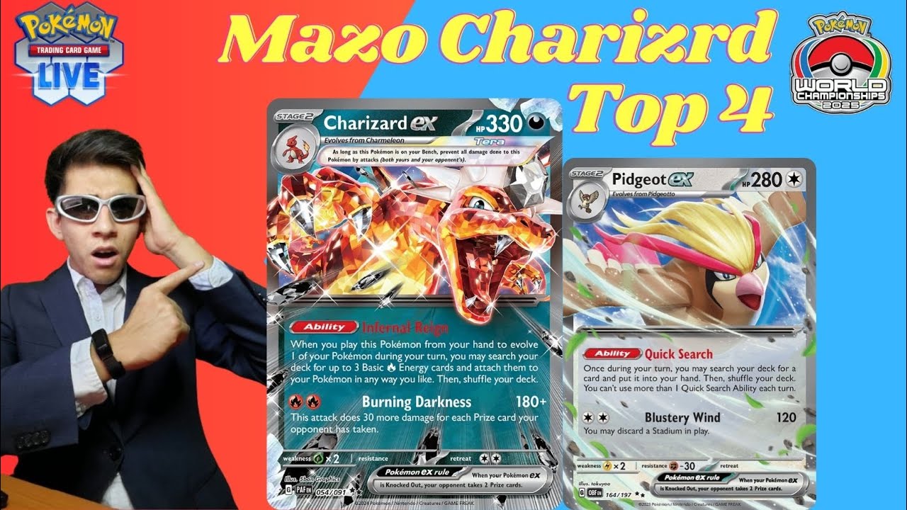 El mejor Mazo Charizard que vimos en el mundial de Pokémon