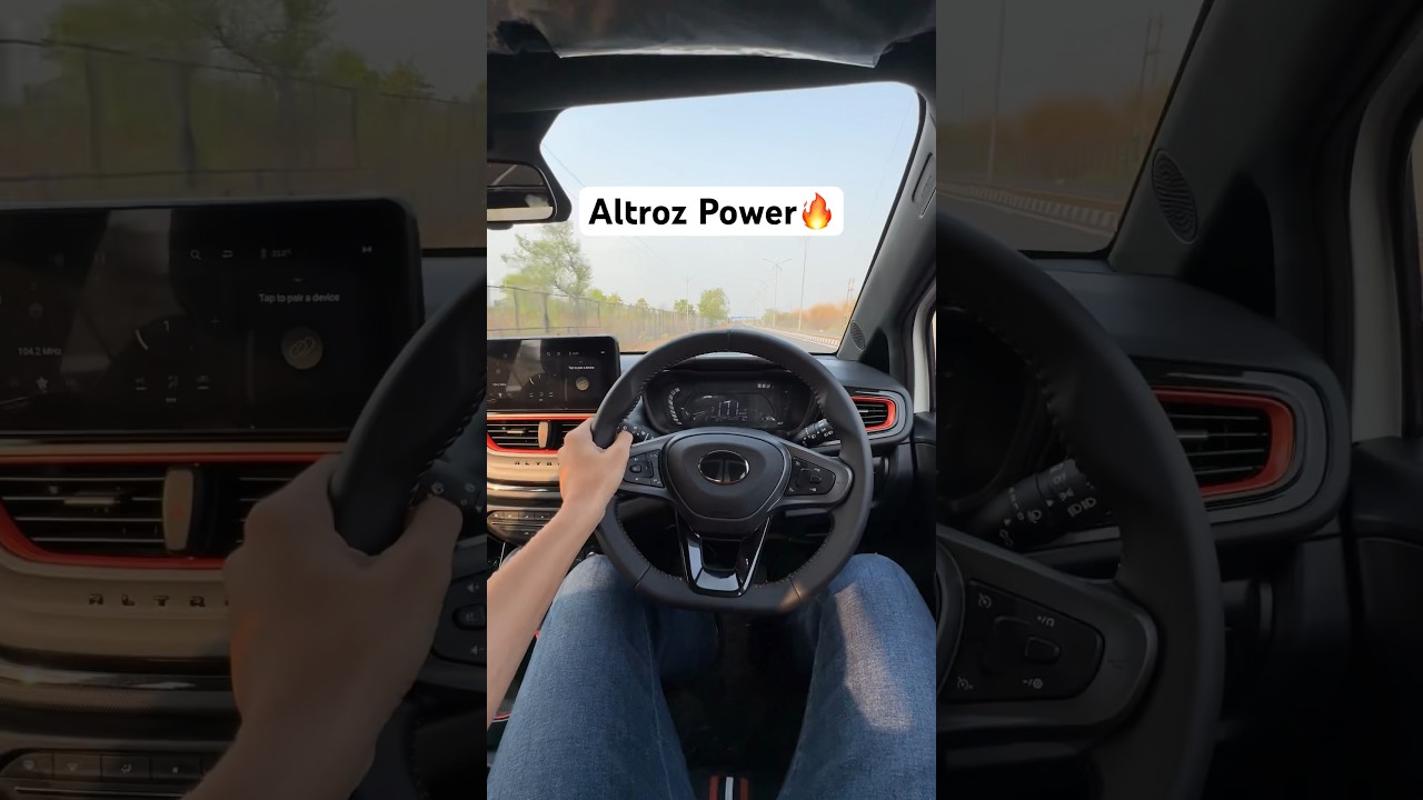 Tata Altroz Racer 0-100 Run🔥