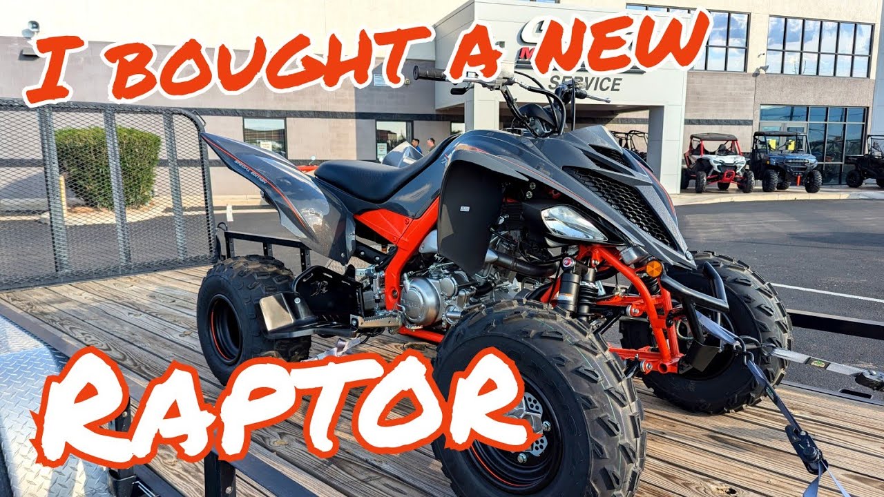 My new 2024 Yamaha Raptor 700R SE !  How should we build this one?