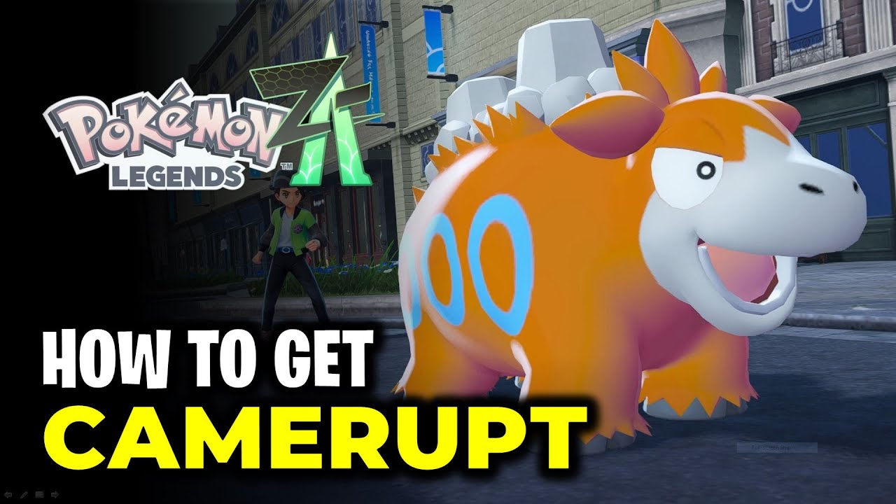 How to get a Camerupt | Show me a Mega Camerupt | Pokemon Legends Z-A