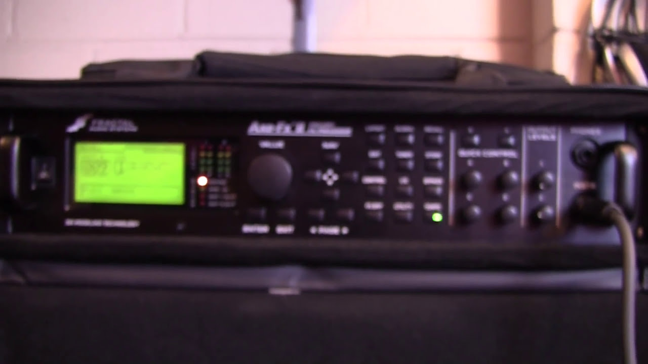My Guitar rig AXE FX 2