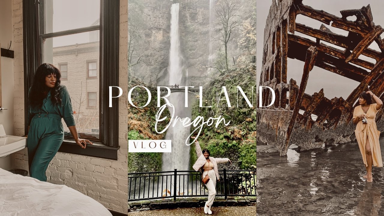 My Solo Trip to Portland, OR- Cozy, Rainy, Fall Travel Vlog