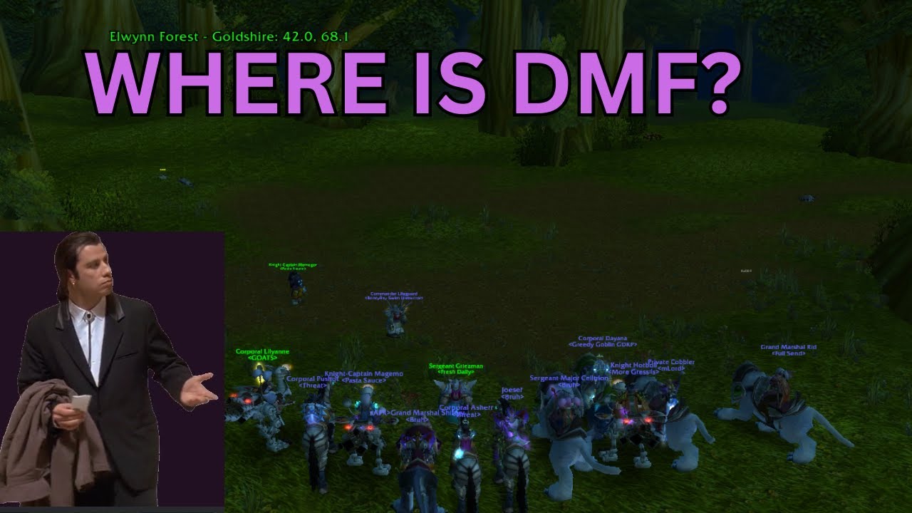 (Fixed) Last DMF of WoW Classic Anniversary? Seems like a bust. RIP.
