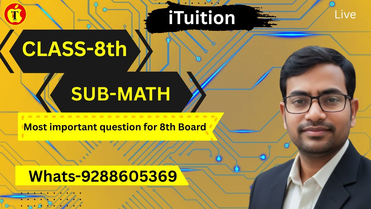 Class 8 jac Board Previous Year Question Paper | Most Important Questions | Exam Special