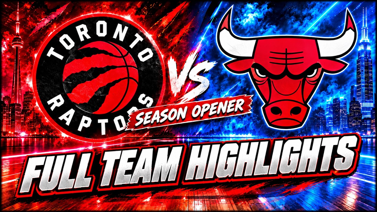 Toronto Raptors vs Chicago Bulls - Full Team Highlights | Oct 21, 2026