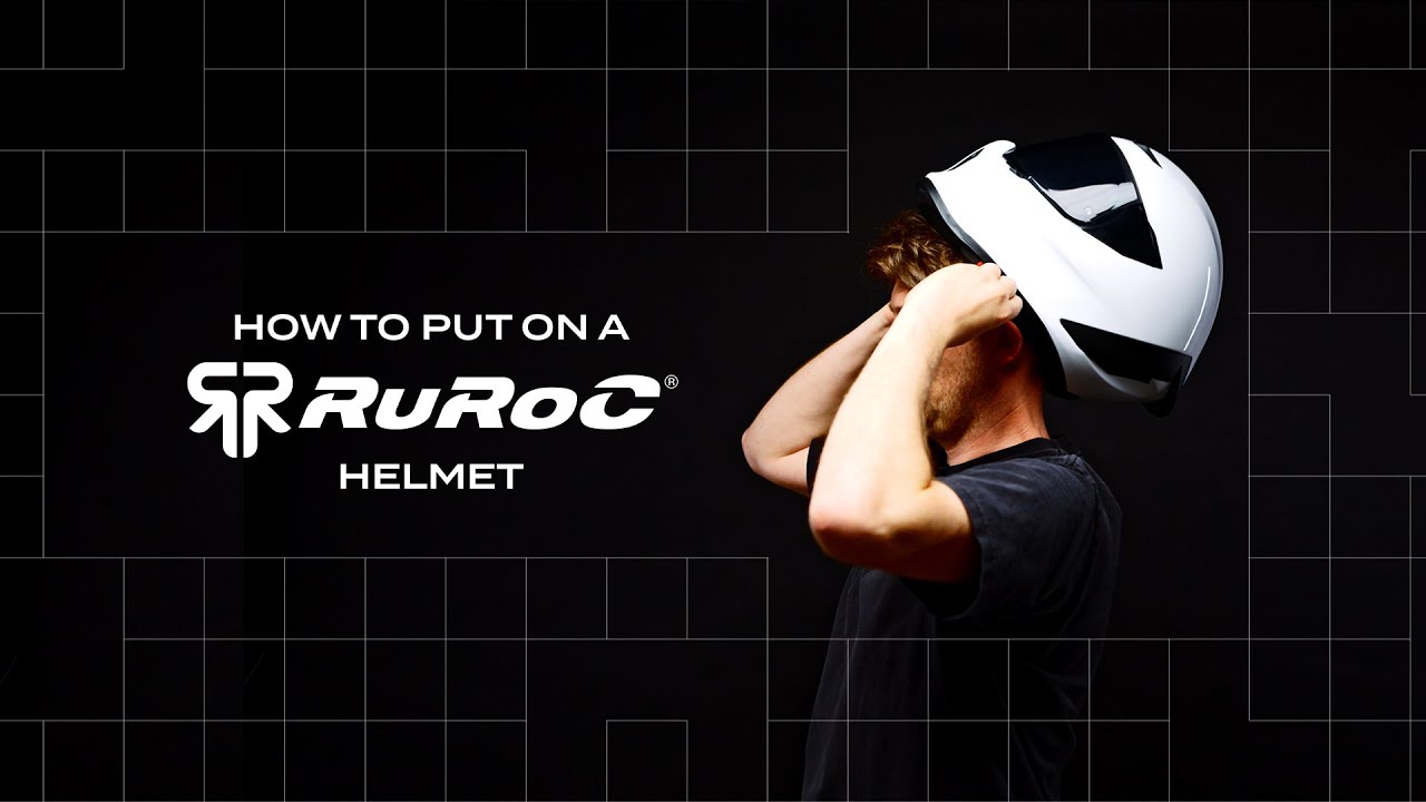 How to put on a Ruroc helmet