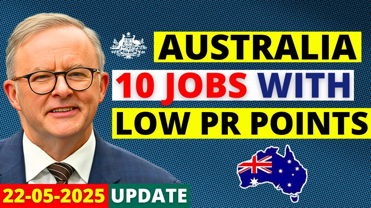 Jobs in Australia With Low Points for 189 PR Invitation