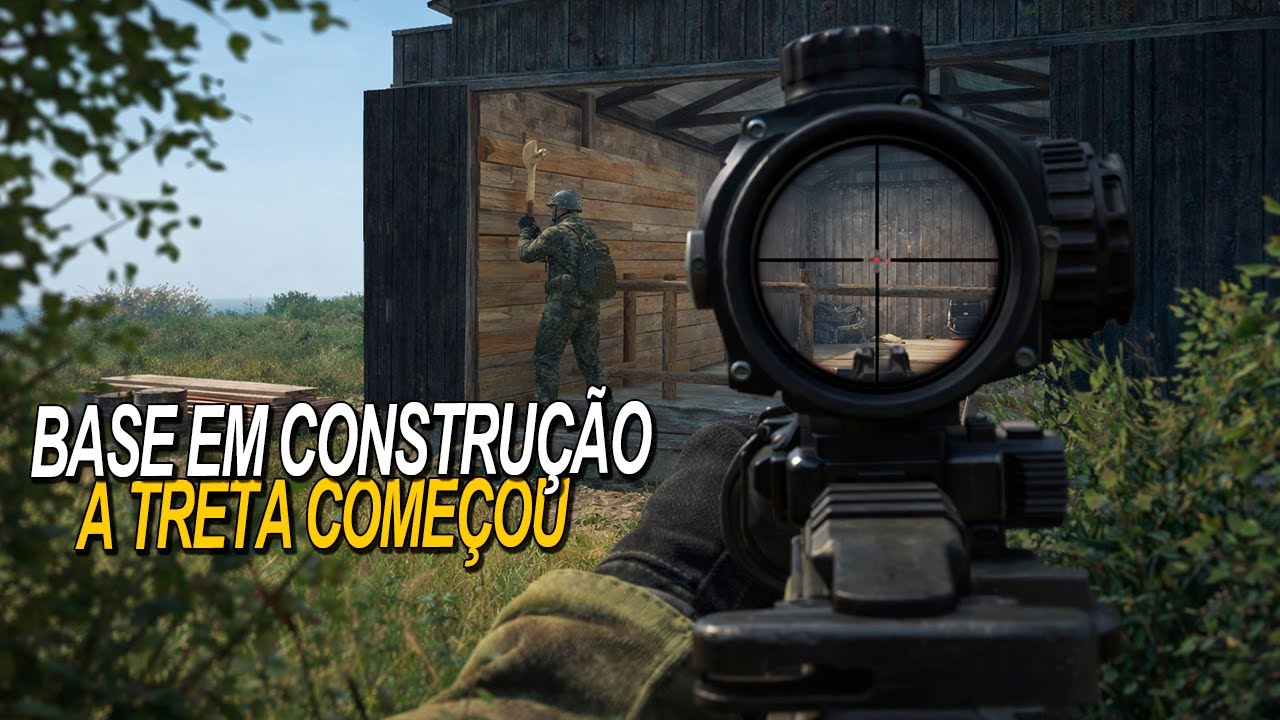 ENCONTREI UMA BASE EM CONSTRUÇÃO… E A TRETA COMEÇOU! | DAYZ