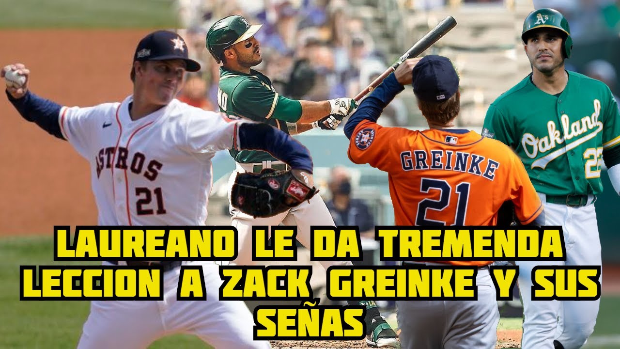 MLB | Zack Greinke Muestra  Su Lanzamiento a Ramón Laureano Pero no se sale con la suya