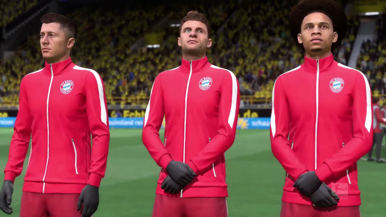 FIFA 22  | Der Klassiker Borussia Dortmund vs FC Bayern Munich | Lewandowski vs Haaland | Bundesliga