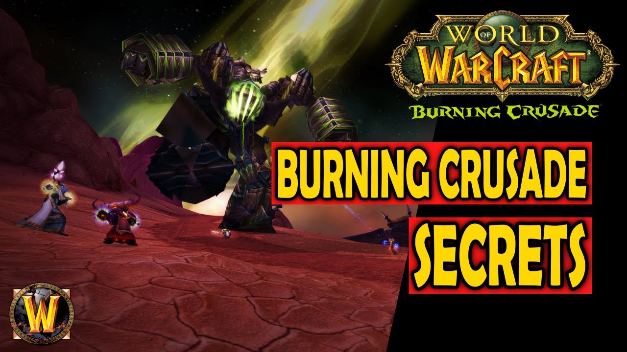 The Unknown Side of WoW: Secrets of the Burning Crusade