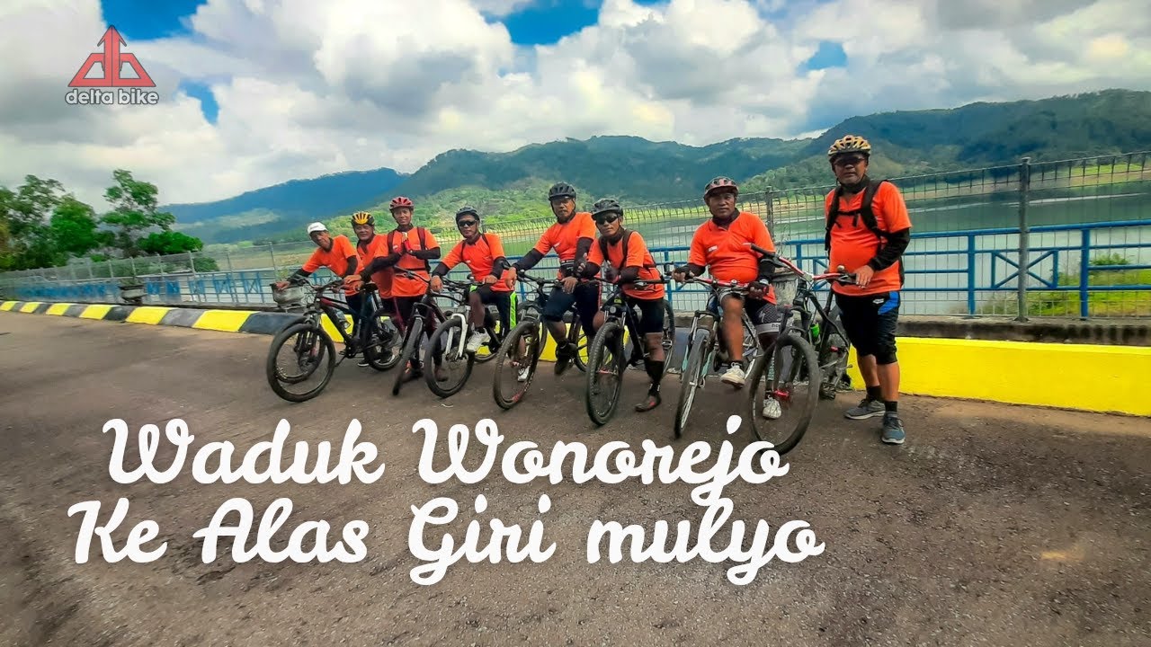 Waduk Wonorejo ke Alas Giri Mulyo||Delta Bike
