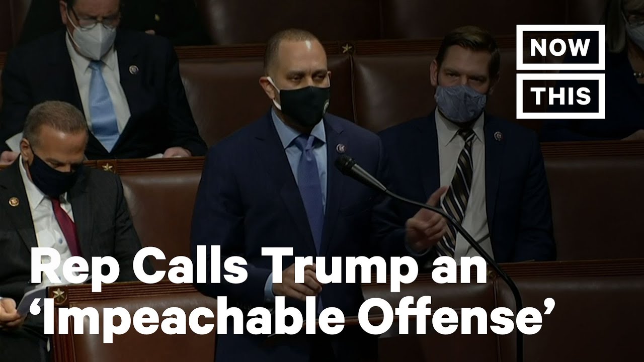 Rep. Jeffries Calls Trump a 'Breathing Impeachable Offense'