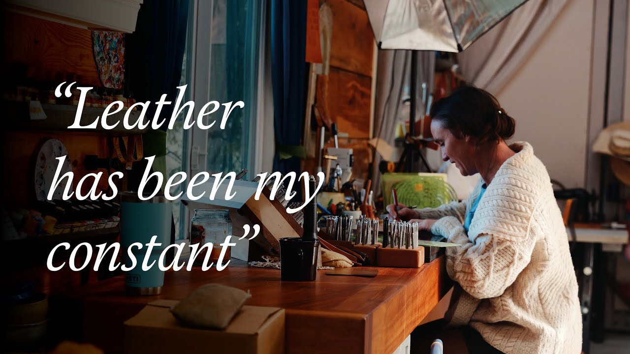 Leatherwork has been the constant in my life: Sarah Garvey | WAMCAST #111