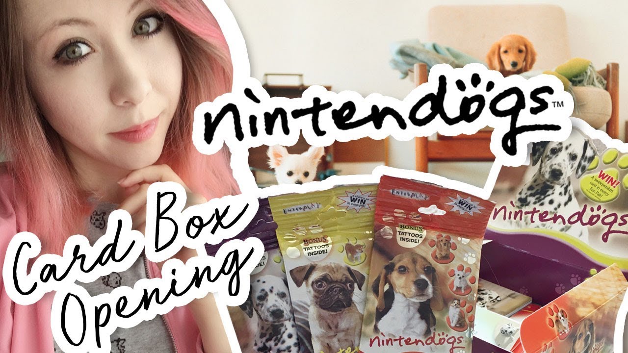 Cause I got a box of Nintendogs Cards!
