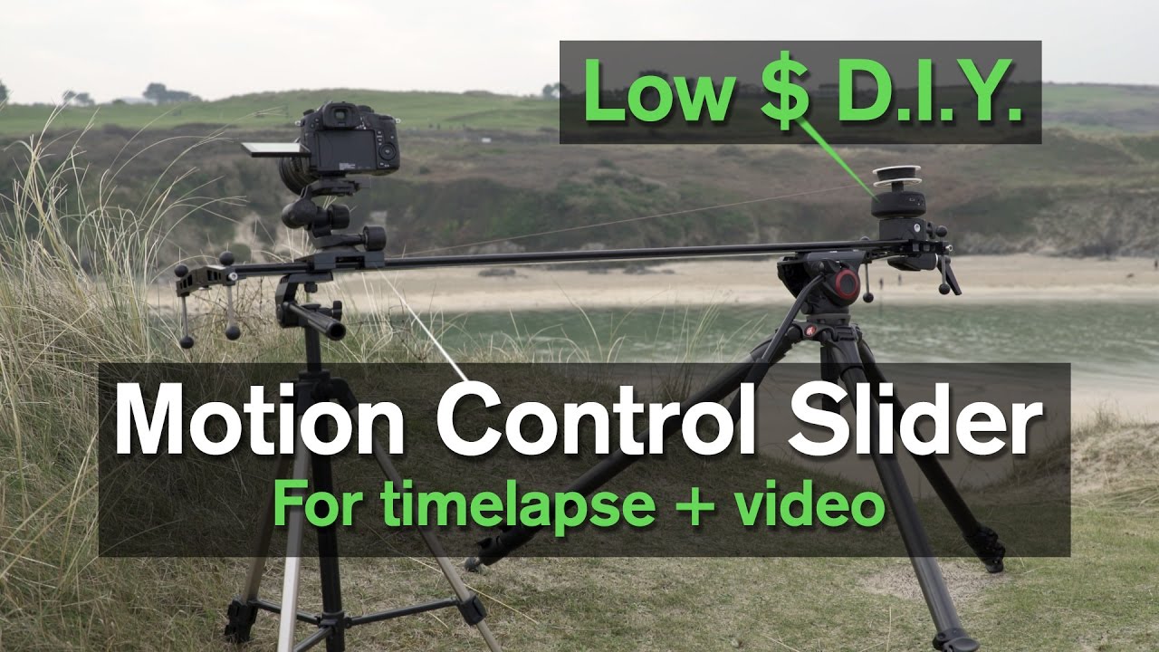 DIY Motion Control Slider for timelapse + video. Using Syrp Genie Mini