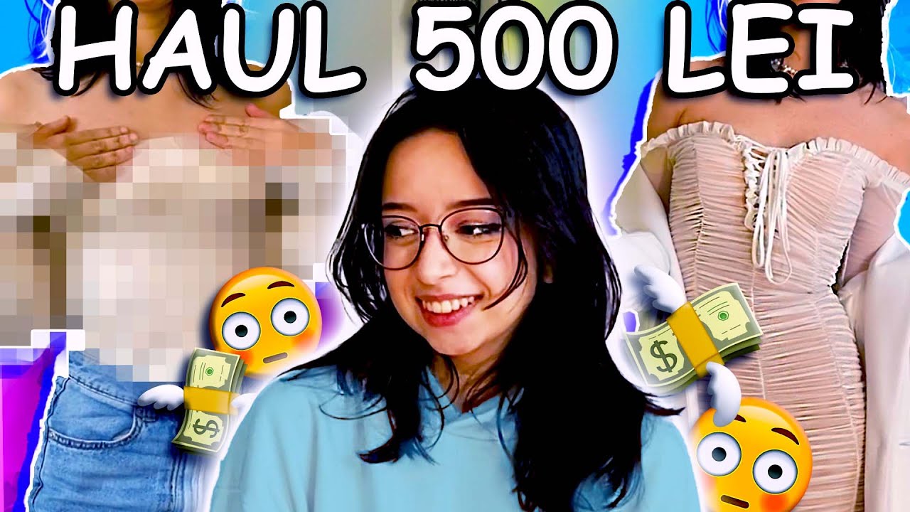 AM DAT 500 LEI pe HAINE SECOND-HAND
