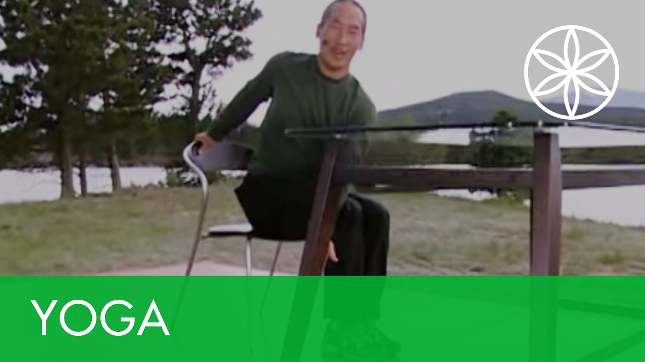 Desk Yoga: Stress-Relieving Back Stretches to Do in Your Chair | Yoga | Gaiam