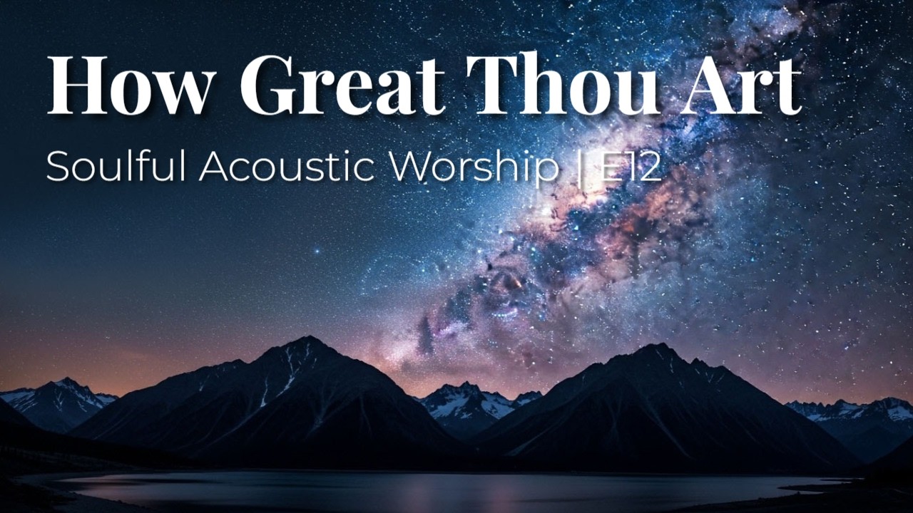 How Great Thou Art - Soulful Acoustic Worship (English Cover)