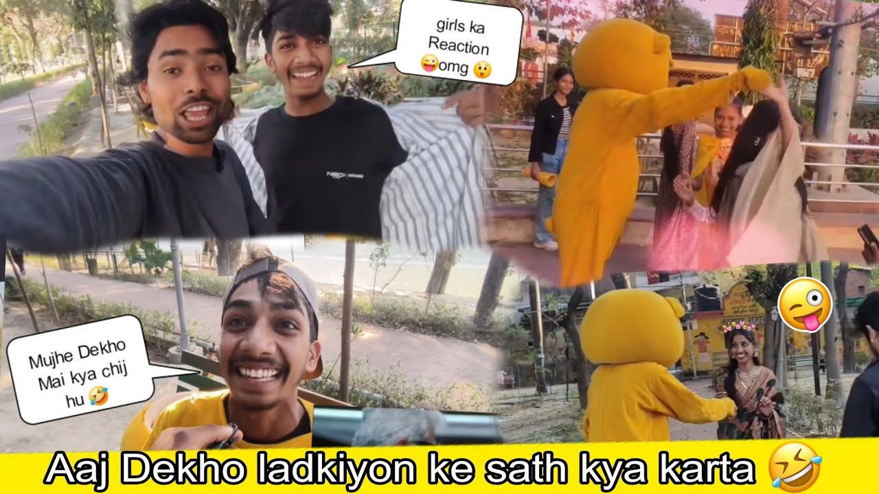 Aaj Ham Ban Gaya Teddy Boy 🤣 || ल़डकियों Ka khatarnak Reaction 🤣 || Maja दर vlog 😄 