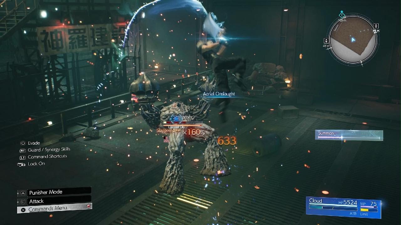 FINAL FANTASY VII REBIRTH advanced Cloud combo