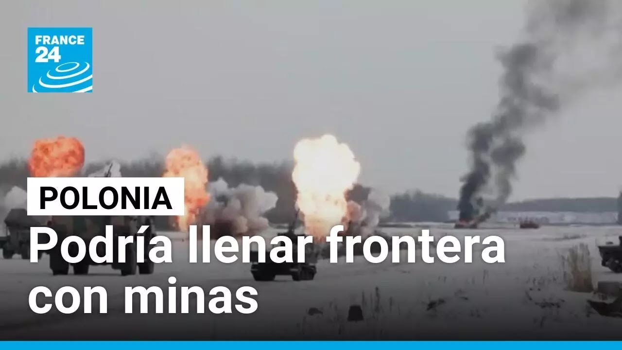 Polonia podría minar frontera al salir de la Convención de Ottawa