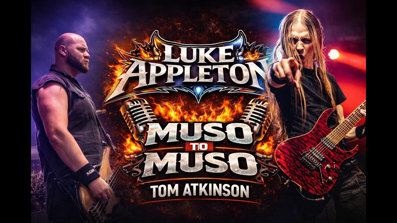 Muso To Muso | Tom Atkinson (Absolva & Blaze Bayley) 3 hour deep dive interview!