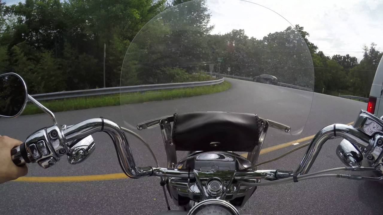 2004 Harley Davidson Road King custom test drive review