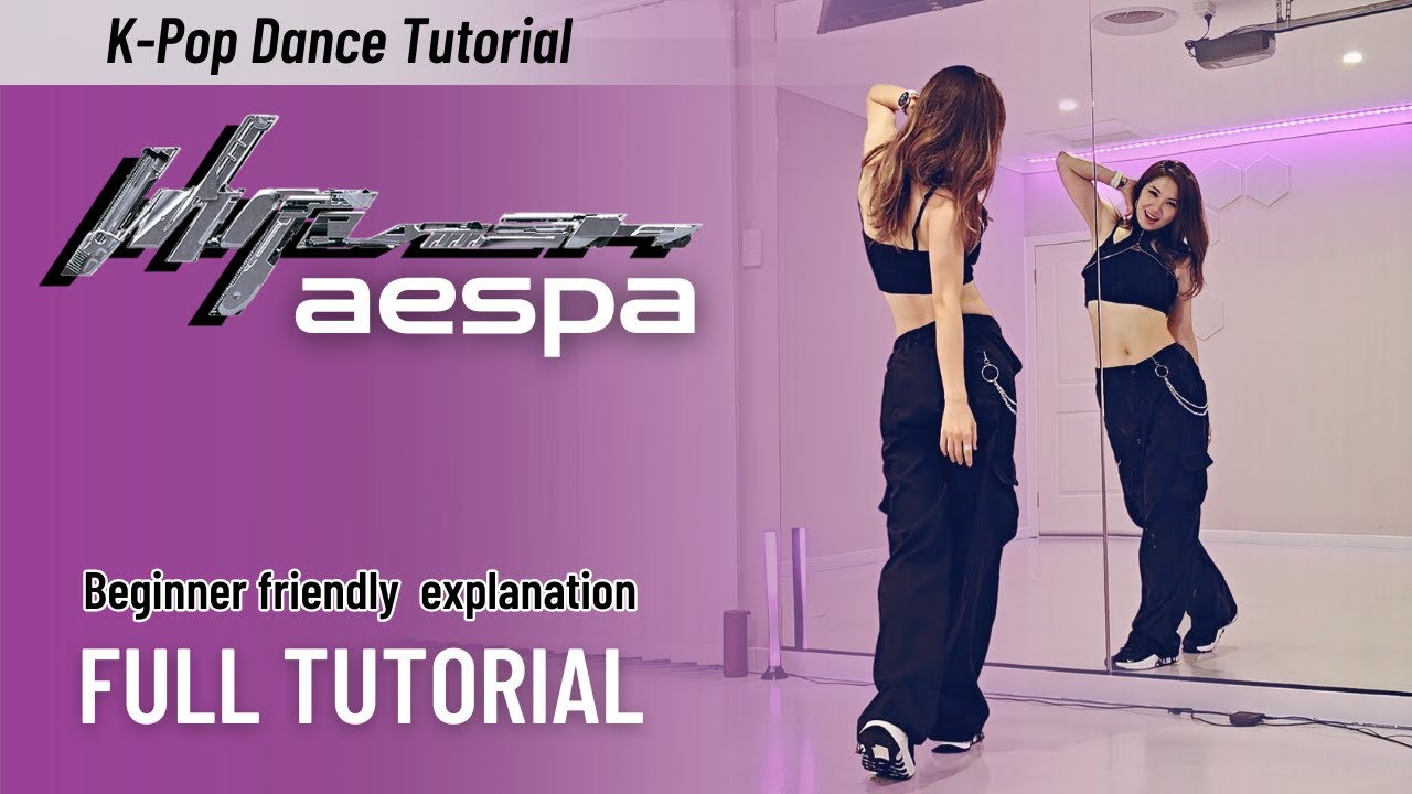 Learn Karina's Choreography in WHIPLASH by aespa Step-by-Step explained dance tutorial
