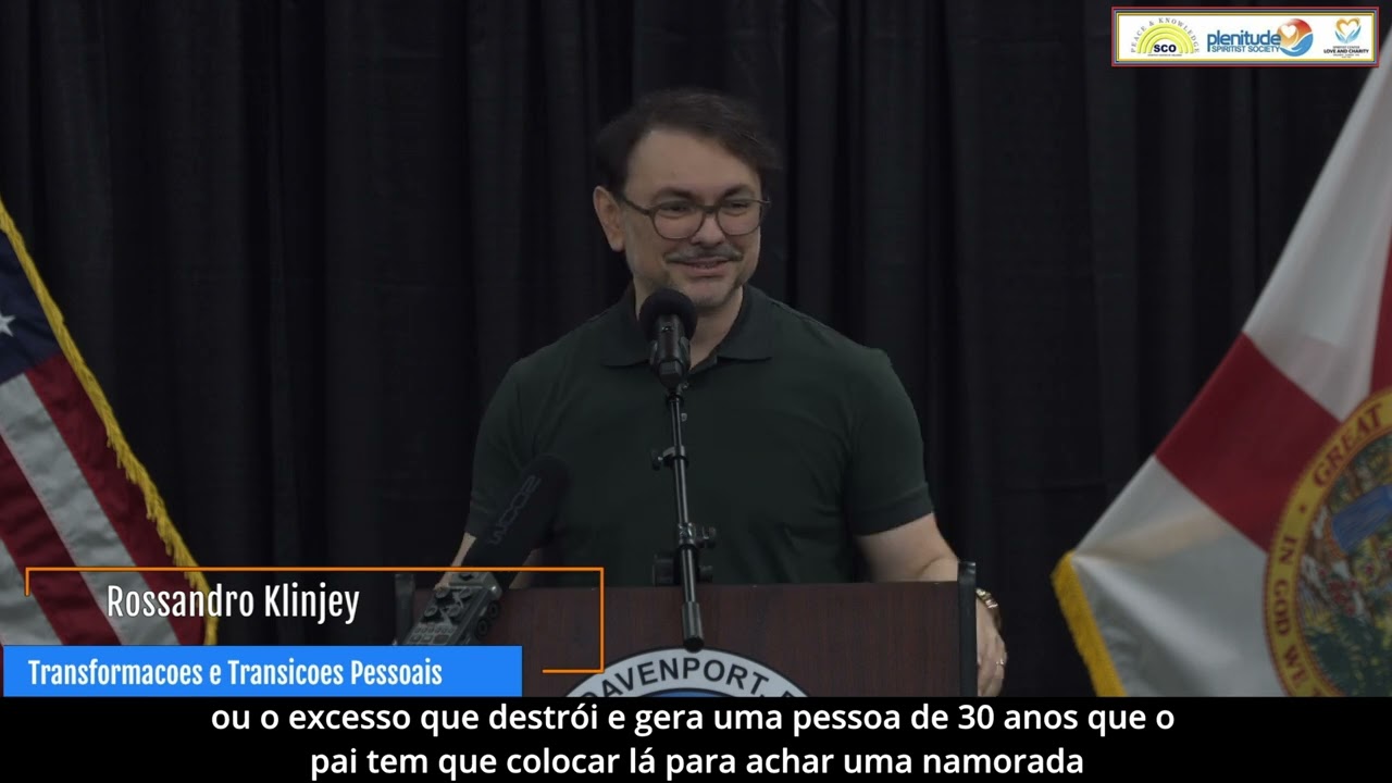 Rossandro Klinjey - Transformações Pessoais - Evento Fortalecendo a Alma