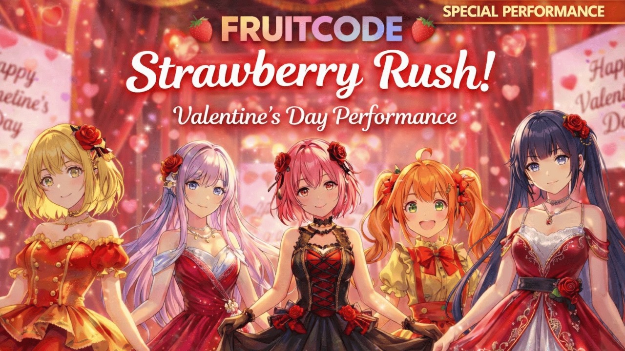FRUITCODE – Strawberry Rush (Strawberry Milk x Sugar Rush Mashup) | Valentine Special