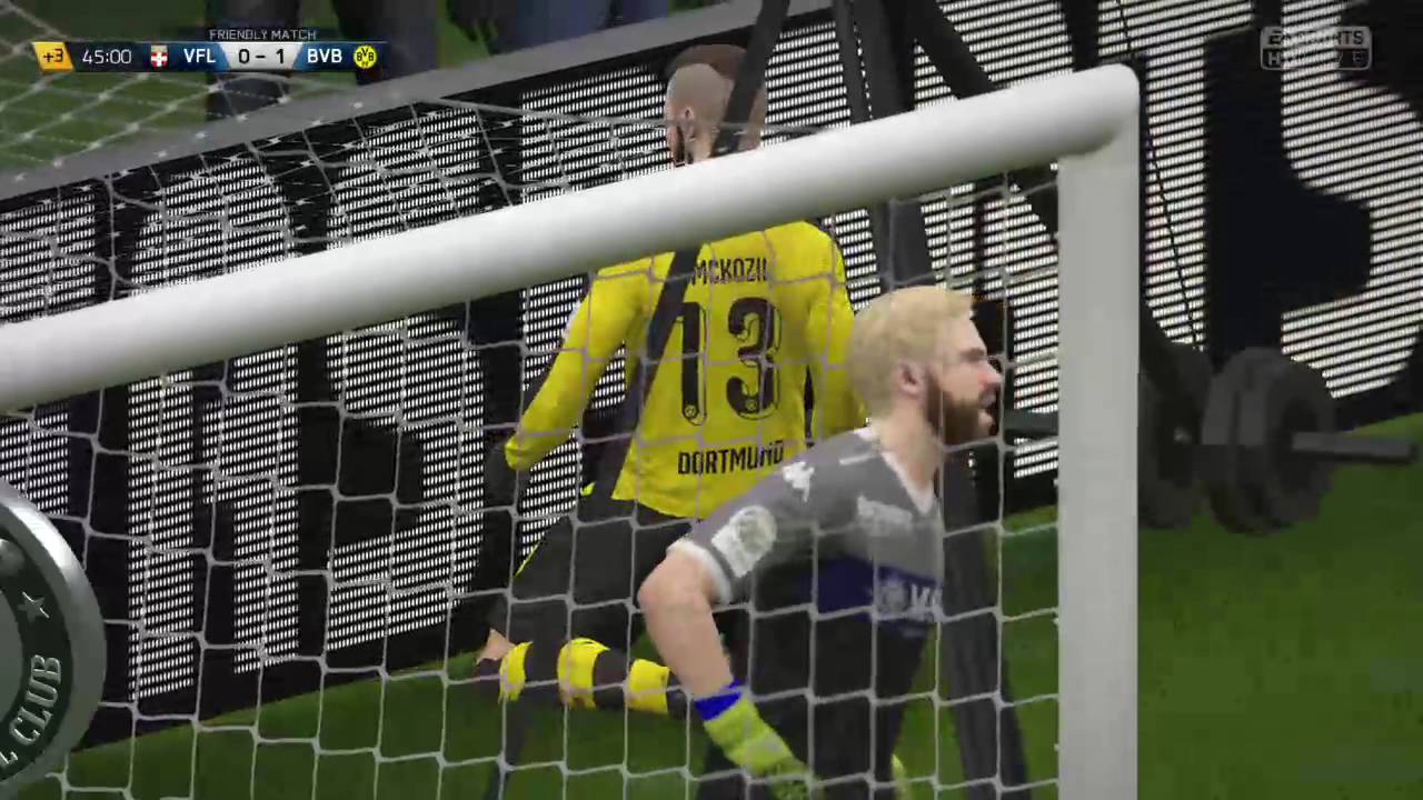 VFL Evian 1 - 2 VFL Borussia Dortmund