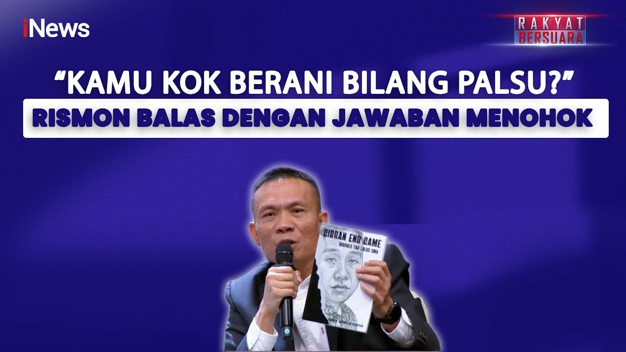 Ditekan Soal Klaim Ijazah Jokowi, Rismon Kasih Jawaban yang Bikin Pewawancara Terdiam