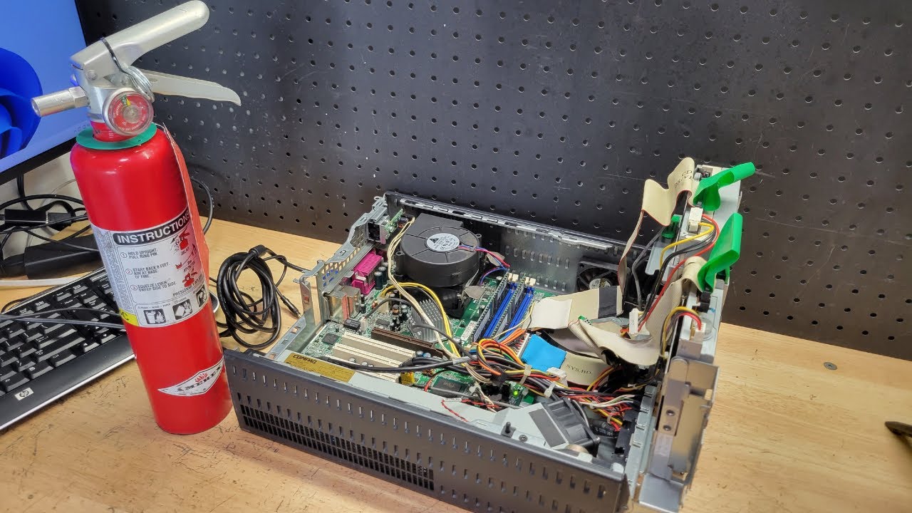 Мне следовало быть внимательнее!! Ноутбук HP SFF 19 лет!! Он еще работает??