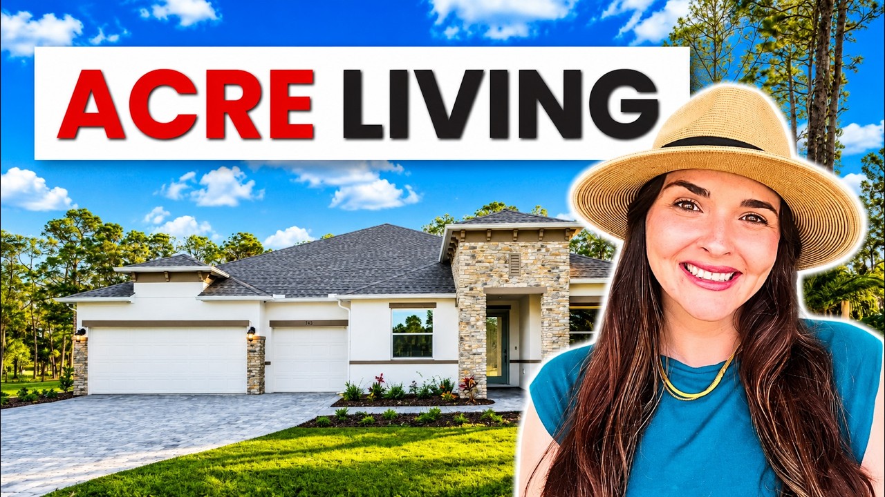 Living in Eagle Crest Grant-Valkaria: Acre Lots & New Construction
