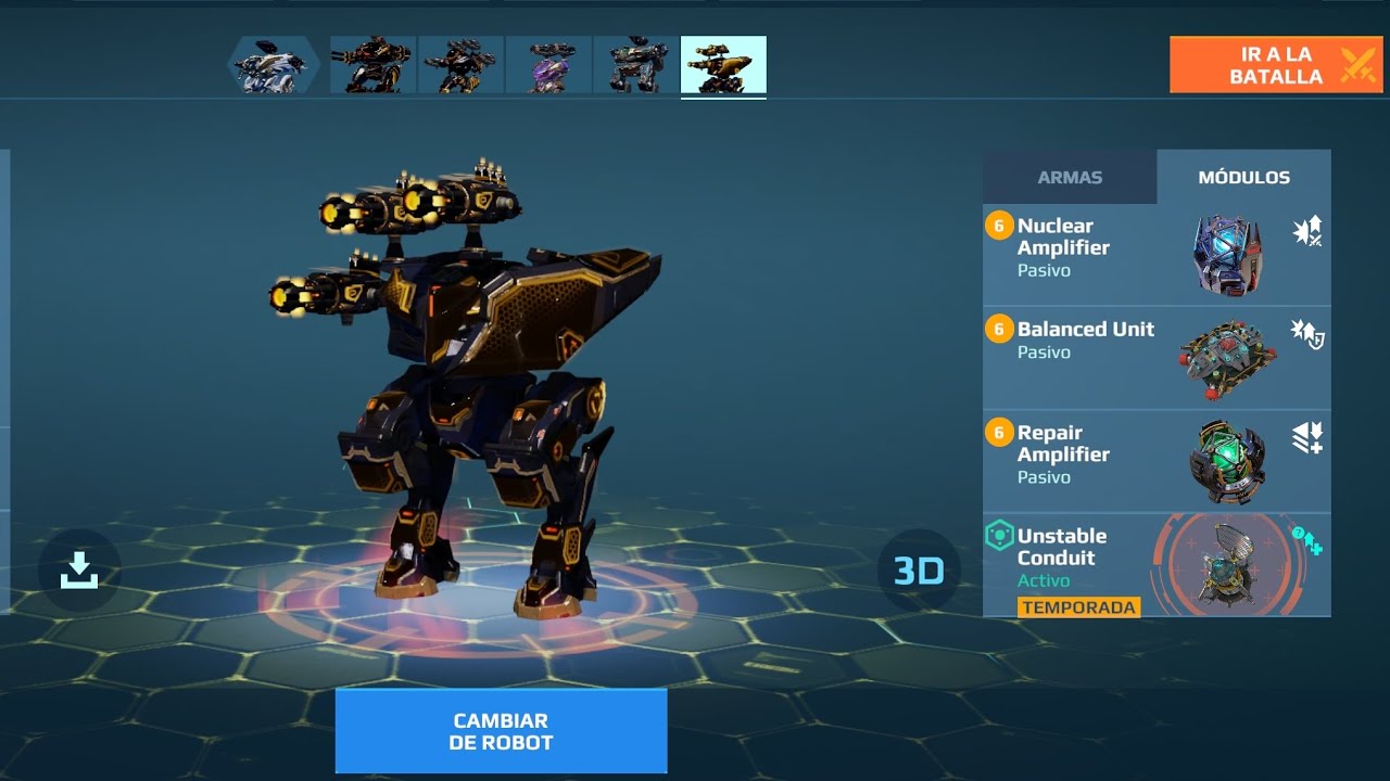 Ultimate ion Bulgasari | War Robots Gameplay WR