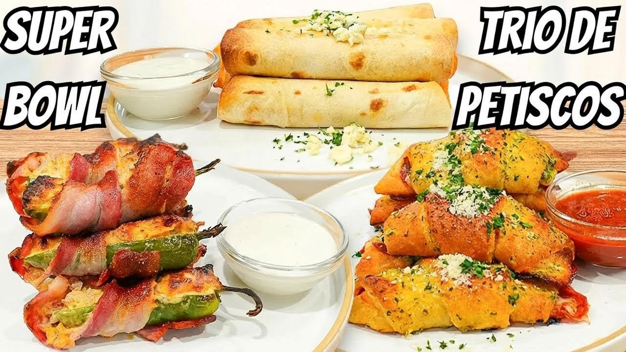 3 Petiscos Fáceis pro Super Bowl que Vão Arrasar na Sua Festa!